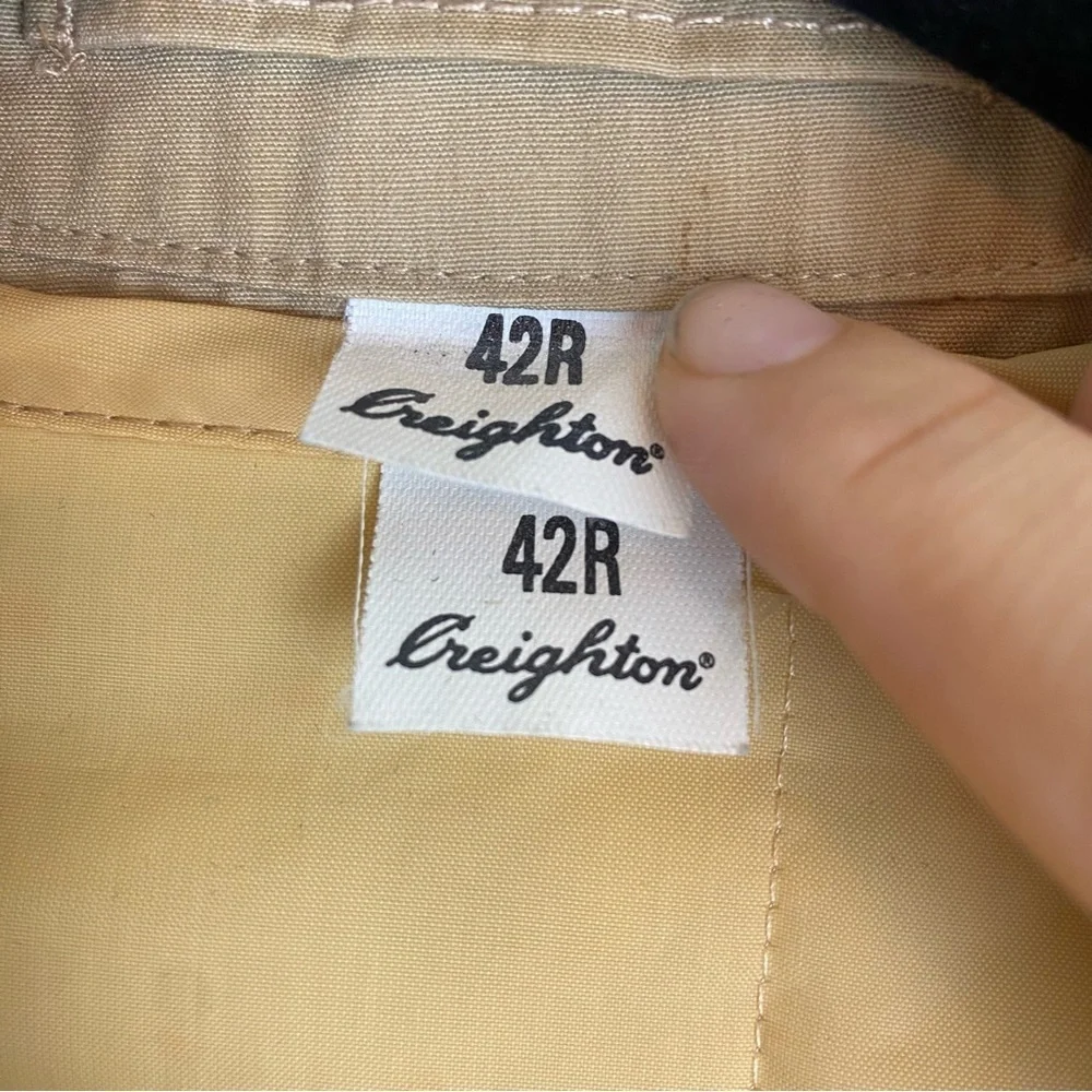 Vintage 60s US Navy Creighton Windbreaker Jacket + Removable Liner 42R